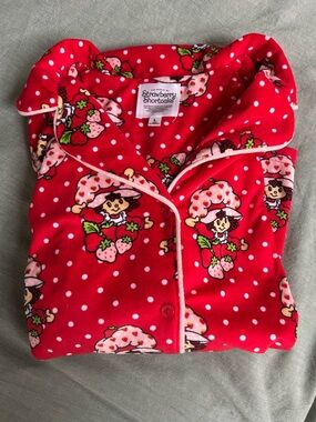 Strawberry Shortcake Red Womens Pajama Top